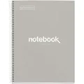 MIQUELRIUS Notizbuch Emotions 1 A4 kariert Spiralbildung grau