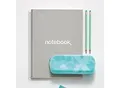 Notizbuch Miquelrius Emotions 1, A4, 80 Blatt kariert und blickdicht, gelocht, Spiralbindung, Hardcover, grau