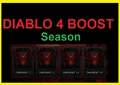 Diablo 4 Season 13  Boost 1 - 70 Level Gem Mats Lilith Rune Unlock D4 SC PC PS