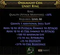 Ring Attributes Stat Invoker Gemling Standard Softcore Path of Exile 2 PoE 2