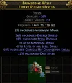 Focus Spark Stromweaver   Standard Softcore Path of Exile 2 PoE 2