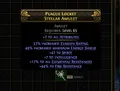 Lightning Spear Amulet Starndard SC Path of Exile 2 PC PS XBOX PoE