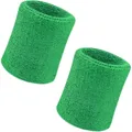 Sport Handgelenk Schweißbänder 4 Zoll Weiche Dicke Baumwolle 2er Pack für Ten...