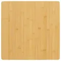 vidaXL Tischplatte 50x50x2,5 cm Bambus