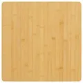 vidaXL Tischplatte, Ersatztischplatte für Couchtisch Beistelltisch Bartisch, Esstischplatte mit lackierter Oberfläche, Couchtischplatte Bambustischplatte, Bambus