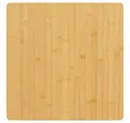 vidaXL Tischplatte Tischplatte 50x50x2,5 cm Bambus (1 St)