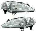 Scheinwerfer Set für Renault Megane 1 1999-2003 H4 Halogen Streuscheibe LWR