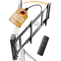 EasyLife – Elektrische, Schwenkbare TV-Wandhalterung mit Auto-Drive-Out, Ultraschlank 56mm, leiser Motor, Anti-Kollisions System, für 32–75", VESA bis 600×400 und 50Kg, Hochwertige Konstruktion