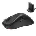 BenQ Zowie EC2-DW Kabellose 4K-Maus für E-Sport, Sportwissenschaft, optimierter 4K-Empfänger, 60 g, asymmetrisch, treiberlos, 3950 Sensor, 4K-Abrufrate
