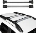 OMAC Dachträger Gepäckträger für Dacia Duster Grau Alu ABE 2013-2018