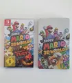 Super Mario 3D World + Bowsers Fury Limited Steelbook Edition Nintendo Switch
