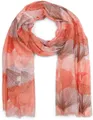 styleBREAKER Modeschal Langer Schal Ginkgo Leaves, (1-St)