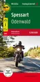 Spessart, Motorradkarte 1:200.000, freytag & berndt | deutsch