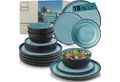 SÄNGER Tafelservice Granada Geschirrset (18-tlg), 6 Personen, Steingut, Blau, Handmade, Erweiterbar, VALUE COLLECTION
