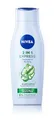 NIVEA 2in1 Express Shampoo & Spülung (400 ml), intensive Haarpflege mit Aloe Vera und Glanz Serum, Haarshampoo & Spülung für schnelle, unkomplizierte Pflege