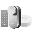 EZVIZ Smart-Home-Vorhängeschloss DL01 Pro + DL01CP + A3 Kit, Smart Lock Kit, Intelligentes Türschloss mit Keypad