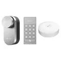 EZVIZ DL01 Pro + DL01CP + A3, Smart Lock Kit Silber