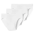 Uncover by Schiesser Men's 3PACK Supermini Unterwäsche, Weiss, S