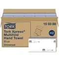 Tork Xpress® Multifold Papierhandtücher, H2, 23,4 x 21,3 cm, blau 150388 , 1 Karton = 20 Packungen à 237 Tücher