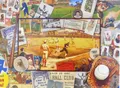 Puzzle Good Old Days Ravensburger 300 Teile, 13556, Retro Baseball Sport