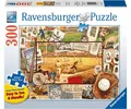 Ravensburger Puzzle Good Old Days Retro Baseball Sport 300 Teile 70 x 50 cm 1355