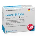 neuro-B forte biomo Neu 100 Tabletten – bei erhöhter nervlicher Belastung, mit allen B-Vitaminen zur Unterstützung des Nervensystems, Energiestoffwechsels und zur Verringerung von Müdigkeit