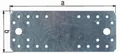 25er PACK(Stk) GAH 331429 Flachverbinder EN 14545:29-2 Länge 80 mm Breite 40 mm