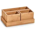Zeller Present - Organizer-set, 4-tlg.,bambus