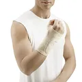 BAUERFEIND ManuTrain, Handgelenkbandage, Beige, links, Größe 2