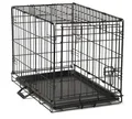 Petigi Tiertransportbox Hundekäfig Faltbar Käfig Transportkäfig Hundebox Tierkäfig Drahtkäfig