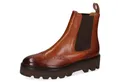Melvin & Hamilton Sally 112 Leder-Chelsea Boots für Damen Stiefelette Plateausohlen, Echtes Leder, Vegetabile Gerbung