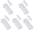 Adapter Universe Fenster Tür Alarm Alarmanlage 90dB Schalldruck Sirene Einbruch Schutz 5er Set