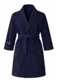 PUMA Unisex Bademantel Morgenmantel Damen Herren Frottee 100% Baumwolle, Farbe:Blue, Bekleidungsgröße:S/M
