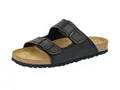 Lico BIOLINE MAN SOFT Herren Pantoletten, Schwarz/ Braun, 46 EU