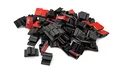 10 Stück verstellbare Kabelhalter selbstklebend 13x21mm Auto Schreibtisch Kabelklemme Set Kabelbefestigung Kabelclip Kabel binden Kabelschellen Kabelführung Büro Kabel Organizer Kabelführung Schwarz