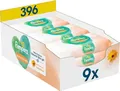 Pampers Harmonie New Baby Feuchttücher, Calendula (9 x 44 stück)
