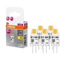 5er Pack OSRAM G4-Sockel LED Mico PIN / Stift sehr sparsam 1W wie 10W warmweißes Licht