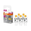5er Pack OSRAM G4-Sockel LED Mico PIN / Stift sehr sparsam 1W wie 10W warmweiß