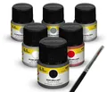 Colour Set Sports Car  Acrylic 6 x 12 ml + Pinsel, Heller 9403