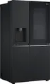LG Side-by-Side G-Serie GSGV81EPLL, 179 cm hoch, 91,3 cm breit, Front: schwarz anthrazit, Energieeffizienzklasse E (März 2021)