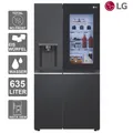 LG GSGV81EPLL Essence Matte Black Side by Side Gesamt:635 l Wassertank EEK:E