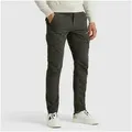 PME LEGEND Cargohose Nordrop Stretch Twill mit Logo Stickerei grau 30