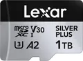 Lexar Silver Plus Micro SD Karte 1TB, Bis zu 205 MB/s Lesegeschwindigkeit 4K UHD