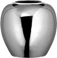 Fink LOSONE, Vase, vernickelt, Eisen, glatt, silberfarben, L. 20 cm, B. 20 cm, H. 20 cm, D. 20 cm 157010
