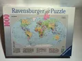 Puzzle RAVENSBURGER Weltkarte Die Welt / No.156528 1000 Teile Globus 1998