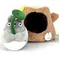Sun Arrow Totoro auf Baumstamm, Plüschtier Mein Nachbar Totoro Studio Ghibli, 12cm