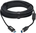 TRIPP-LITE USB 3.2 Gen 1 Plenum-Rated Glasfaser-Aktiv-Optisches Kabel 20MTR U328
