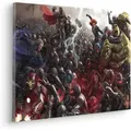 Komar Canvasbild Avengers War - 40 X 60 Cm - Bild Auf Keilrahmen