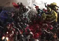 Keilrahmenbild KOMAR AVENGERS WAR, BxH 60x40 cm