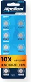 10x 377 SR626SW AG4 LR66 LR626 Knopfzellen Batterien 1,5V Alkaline Uhren